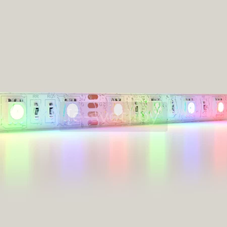светодиодная лента smd 5050, 60led/m, 14.4w/m, 24v, ip65, cri80, standart, rgb, maytoni