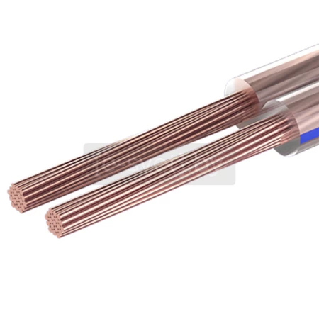 кабель акустический 2х0.25мм², прозрачный, blueline, rexant