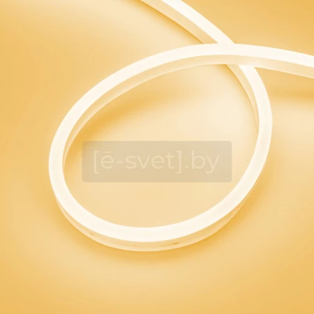 гибкий неон aurora-ps-a120-8x16mm, 24v, ip65, блистер 5м, янтарный, arlight