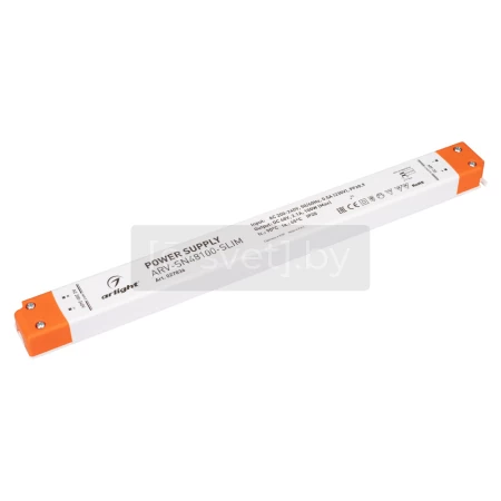 блок питания arv-sn48100-slim (48v, 100w, 2.1a, ip20), arlight