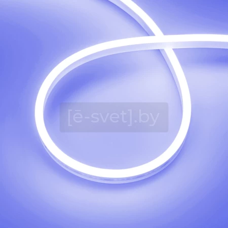 гибкий неон aurora-ps-a120-6x12mm, 24v, ip65, блистер 5м, синий, arlight