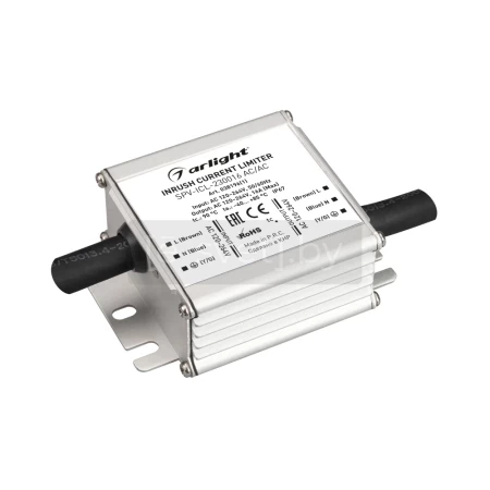 ограничитель пускового тока spv-icl-230016 ac/ac (120-264v, 16a, ip67), arlight